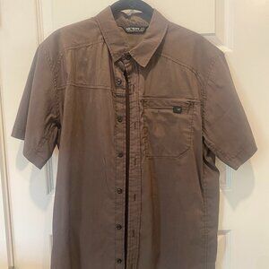 Art'teryx Hiking/Camping Brown Short Sleeve Shirt